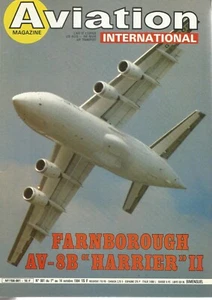 AVIATION MAGAZINE N°881 COXYDE 84 / UNE VALISE DE "JAMES BOND" /"HARRIER" P.1127 - Picture 1 of 1