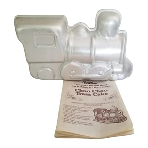 Wilton Choo Choo Train 3D Cake Pan 1974 vintage 502-852 - Imagen 1 de 9