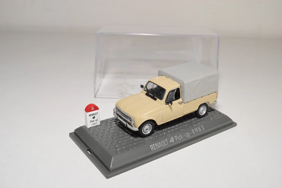 Pickup A40 1:43 UNIVERSAL HOBBIES UH MTHIQUE RENAULT R 4 1983 BRONCEADO SIN USAR, EN CAJA Foto 1 de 4