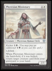 MTG Phyrexian Missionary 27 Uncommon Dominaria United Card CB-1-2-A-59 - Picture 1 of 6