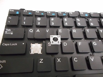 SINGLE KEY + CLIP FOR DELL LATITUDE PRECISION P/N: 383D7 MODEL: ML-13P5, HIAA 7 - Image 1 of 4