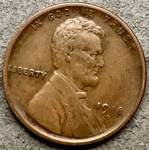 1918 D * Lincoln Wheat Cent - Higher Grade ~ A930 Cover