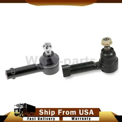 Front Outer Tie Rod Ends 2PCS For 2010-2014 Hyundai Genesis Coupe 2.0L - Image 1 of 4