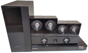 Samsung HT-C460 Home Theater Speaker System & DVD Player Black Tested & Working - Picture 1 of 22