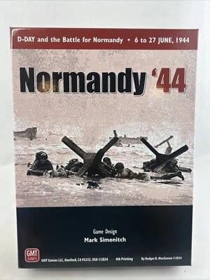 Jogo de tabuleiro NORMANDY '44 - GMT Games WWII - *** SOMENTE CAIXA VAZIA *** - Imagem 1 de 4