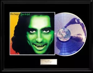 ALICE COOPER GOES TO HELL WHITE GOLD PLATINUM TONE RECORD LP RARE NON RIAA - Imagen 1 de 1