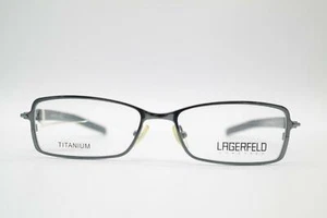 Vintage Lagerfeld 4037 15 Titanium Green Oval Glasses Eyeglass Frame NOS - Picture 1 of 6