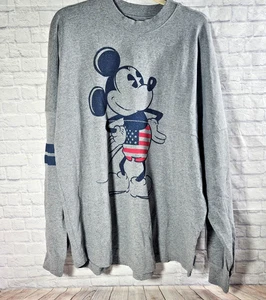 Camiseta Mickey Mouse Spirit - Original Americana - Talla L - Tienda Disney - Gris - Imagen 1 de 4