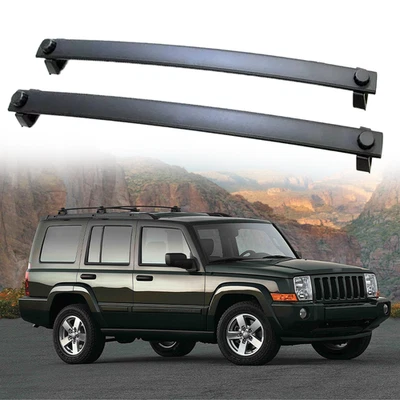 2Pcs Fits for 2006-2010 Jeep Commander Roof Rack Crossbars Cross Bars Carrier - Изображение 1 из 4