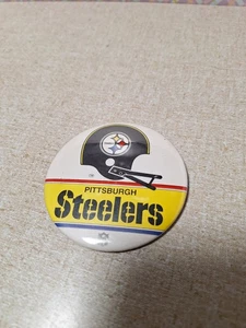 Vintage 1970er NFL Pittsburgh Steelers Pinback Pin 3,5" - Bild 1 von 4