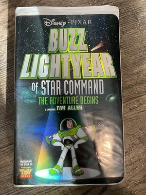 Buzz Lightyear of Star Command: The Adventure Begins (VHS, 2000) - Image 1 of 3
