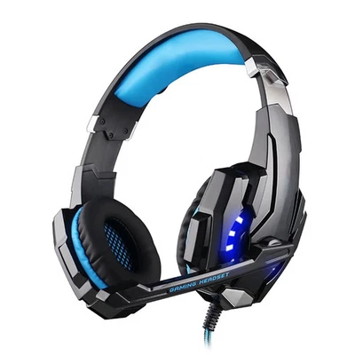 Gaming Headset for PC Laptop, Bass Surround Noise Cancelling Over Ear Headphones - Image 1 of 4