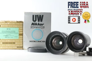 [N COMO NUEVO+ en caja] Lente Nikon UW Nikkor 20 mm f/2,8 con visor Nikonos 20 Japón - Imagen 1 de 11