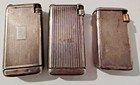 LOT  BRIQUET LIGHTER ARGENT QUERCIA FLAMINAIRE GRILLON MADE IN FRANCE VINTAGE