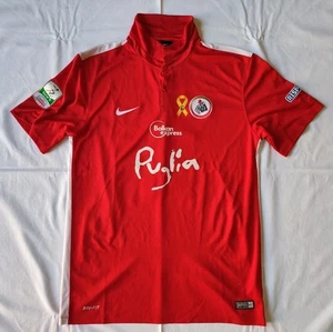 MAGLIA CALCIO BARI HOME 2015/16 SERIE B MATCH WORN #18 ROSINA - Foto 1 di 10
