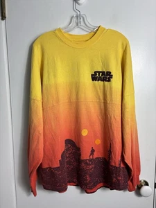 Disney Star Wars Tatooine Spirit Trikot Unisex Wickel Grafik Gelb Gr. M - Bild 1 von 13