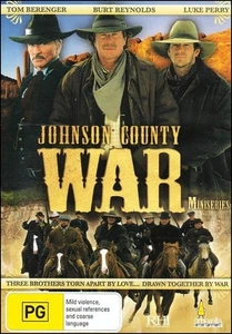 JOHNSON COUNTY WAR Tom BERENGER Burt REYNOLDS Luke PERRY Western Mini-Series DVD - Picture 1 of 1
