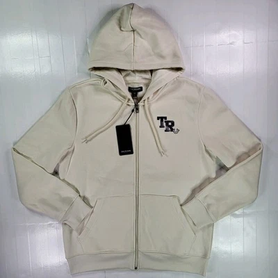 Sudadera con Capucha True Religion Plateada Tostada Grande Cremallera Completa Para Hombre Nueva Con Etiquetas Lámina Auténtica Foto 1 de 4
