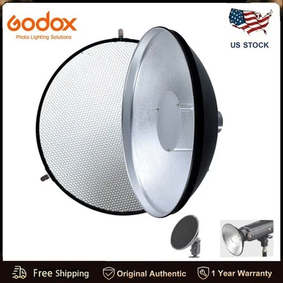 Godox AD-S3 Beauty Dish Reflector para Godox AD200Pro Pocket Flash Monolight Foto 1 de 4