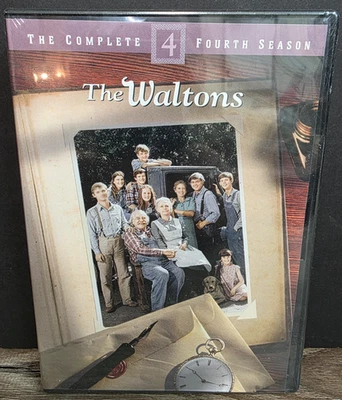 The Waltons SEASON 4 FOUR 4th FOURTH 1976 DVD 2012 24 EPISODES NEW SEALED - Image 1 of 4