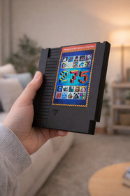 FOREVER DUO NES Cartridge 275-in-1 with Save Feature, English Games