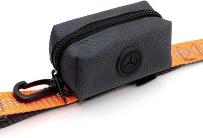Pet Waste Bag Dispenser Zippered Pouch,Portable Dog Poop Bag Holder Leash Attach - Image 1 of 4