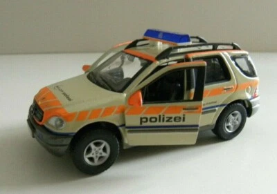 1/43 MERCEDES  ML 320 POLIZEI Suisse / Police sans boite  - Photo 1/4
