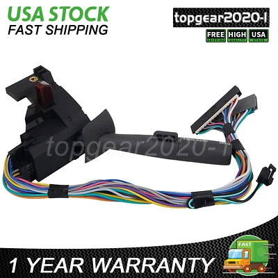 For Chevrolet GMC C1500 K1500 C2500 K2500 C3500 1995-1999 Turn Signal Switch New - Image 1 of 4