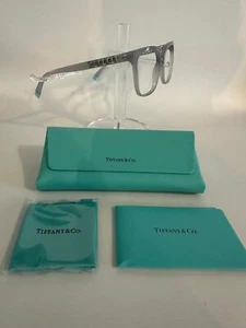 TF2227 Tiffany & Co Brille Farbe 8267 Opalgrau 52-17-140 BRANDNEU - Bild 1 von 7