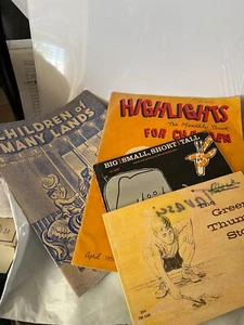 Antique Bundle of 4 Learning Books Project Entertainment for Young - Picture 1 of 12