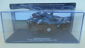 Die Cast Tow Truck Tank M20 Armored Utility Car Germany 1945 - 1/72 Scat 033 - Picture 1 of 1