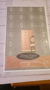 Royal design studios Swedish Floral Border 1007 19" W x 6.75" h - Picture 1 of 5