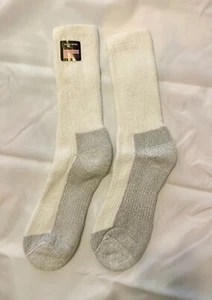NEW NOS Vintage Dickies Mens L All Cotton Polyester Boot Socks USA Vintage - Picture 1 of 5