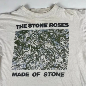 Camiseta de Colección 1990 The Stone Roses Hecha de Piedra Camiseta Algodón Unisex S-4Xl BT801 - Imagen 1 de 7
