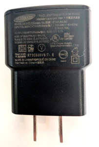 Genuine Samsung USB Cell Phone Wall Charger (Multiple Models) - Model ETA0U60JBE - Picture 1 of 3