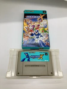 Rock Man X Mega Man X Super Famicom Nintendo JAPAN Videospiel - Bild 1 von 2