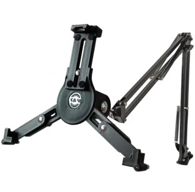 K&M 19790 Tablet-PC-Stativhalter mit Tisch-Mikrofonarm - Bild 1 von 4