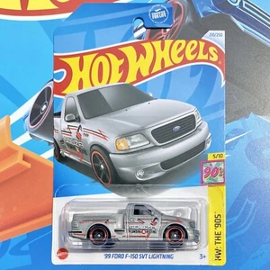 🔥RARE 2024 Hot Wheels 99 Ford F150 Lightning SVT Race Truck Saleen Cobra Roush - Picture 1 of 7