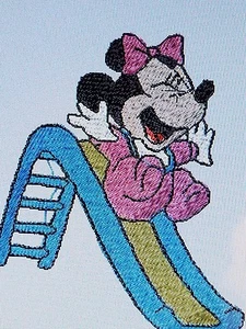 Baby Personalized Burp Cloth Mouse - Picture 1 of 1