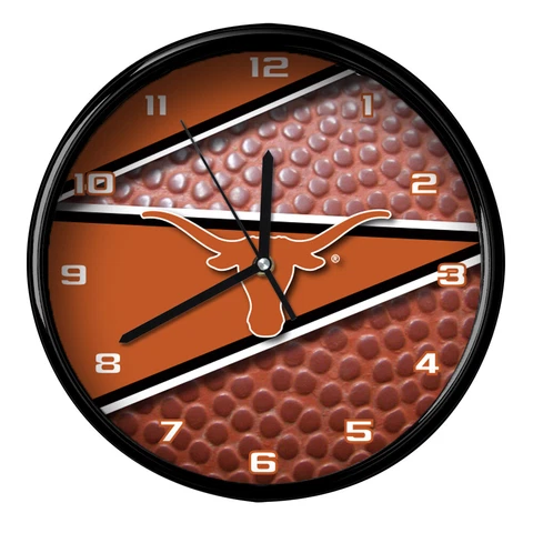 Texas Longhorns 12'' Football Clock Cover