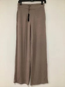 Tahari Sweatpants Ankle Length Straight Leg Pockets Brown Women’s SZ XS, NEW… - Picture 1 of 9