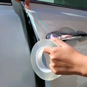 Pegatinas de película de borde de puerta de umbral de puerta de automóvil a prueba de arañazos para automóvil - Imagen 1 de 12