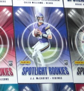2024 PANINI INSTANT SPOTLIGHT ROOKIES ~ RC LIMITED EDITION JJ MCCARTHY VIKINGS - Bild 1 von 1