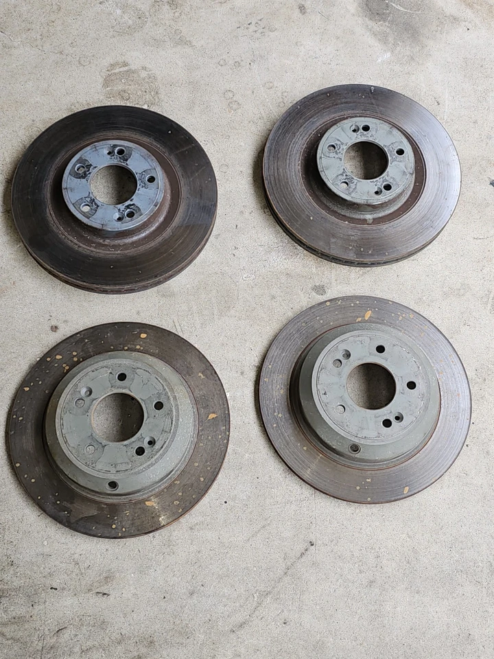 Hyundai Genesis 2010-2016 cupé rotores de freno delanteros y traseros LH RH OEM 10-16 Foto 1 de 1