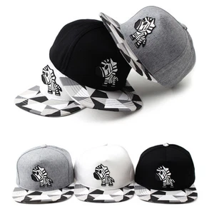 Gorra de béisbol plegable origami de papel de cebra para hombre y mujer sombreros a presión - Imagen 1 de 10