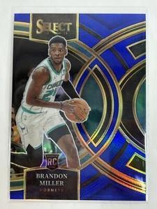 2023-24 Panini Select Brandon Miller RC Blue Prizm Silver Hornets Rookie #130 - Picture 1 of 2