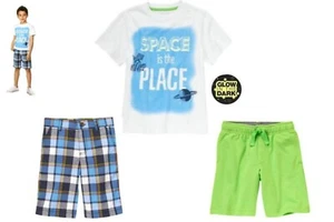 NWT Gymboree Boys Stripes in Space 3pc Set Size: 4 - Picture 1 of 1