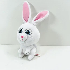 Ty Beanie Babies La vida secreta de las mascotas película 9” White Bunny Rabbit BOLA DE NIEVE - Imagen 1 de 5