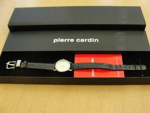 PIERRE CARDIN Ladies Watch Chrome Case, Second Hand, 3ATM New Battery Boxed - Picture 1 of 10