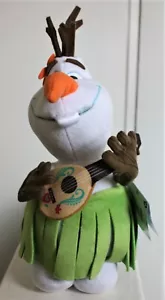 Disney Store Frozen Olaf Plush snowman Hawaiian - Picture 1 of 4
